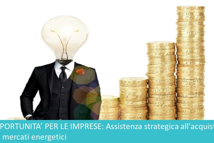 Assistenza strategica all'acquisto mercati energia